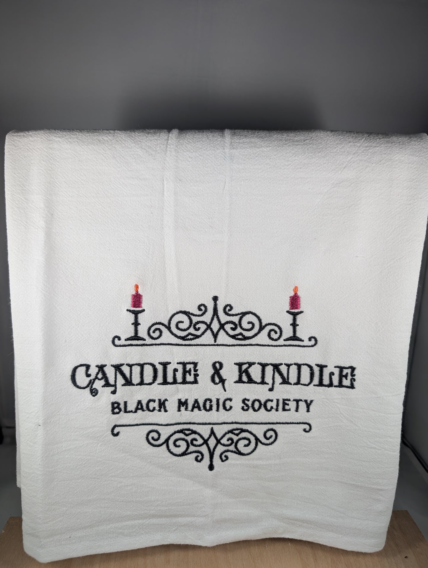 Set of 5 tea towels celebrating your witchy "travels"